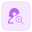 zooming in the list of users in company portal icon