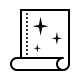 dotted style gloss paper icon