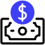 Dinheiro dólar icon
