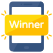 Mobile Winner Banner icon