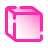 pulsar gradient style 3d cube icon