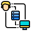 data transfer icon