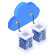 Cloud Speicherplatz icon