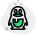 externo-tencent-qq-um-software-serviço-de-mensagens instantâneas-e-portal-web-desenvolvido-logotipo-verde-tal-revivo icon