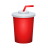 tasse-avec-paille-emoji icon