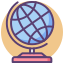Table Globe icon
