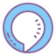 cute color style amazon alexa logo icon