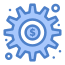 Dollar Gear icon