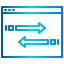 trasferisci dati icon