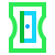 water color style pencil sharpener icon