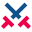 stencil style battle icon