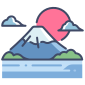 Vulcão Fuji icon