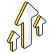 Upward Arrows icon