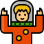 Kid in Astronaut Costume icon