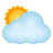 Sonne-hinter-Wolke icon