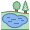 office s style lake icon