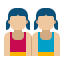 外部双胞胎家庭生活 flaticons-flat-flat-icons-3 icon