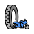 Motorcycle Tires icon