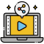 Video Sharing icon