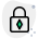 Ethereum lock with encryption and digital security transaction icon
