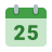 カレンダー-週25 icon