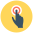 手指手势 icon