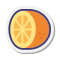 Половина апельсина icon