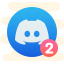 Discord with notification icon