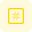 Social media hashtag with arrow isolated on a white background icon