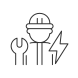 electricity supply icon