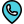external-pinpoint-location-with-embedded-calling-feature-layout-phone-filled-tal-revivo icon