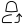 user curved up arrow icon