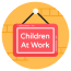 child labour icon