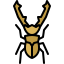 escarabajo-ciervo-externo-insecto-tulpahn-contorno-color-tulpahn-1 icon