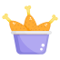 Frango frito icon