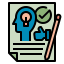 Qualitative data icon icon