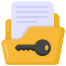 geschützter ordner icon