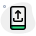 carga-externa-de-contenido-desde-internet-al-teléfono-movil-carga-verde-tal-revivo icon