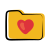 matisse style ordner "favoriten" icon