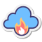 Vulnérabilité au cloud icon