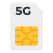 5G SIM icon