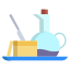 butter and olive oil icon