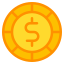 Dólar de dinero icon