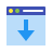 color style 표시 도구 모음 icon