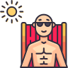 external-Tanning-summer-goofy-color-kerismaker icon