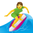여성 서핑 icon
