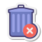 Delete Trash icon