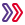 double chevron icon