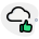 Positive feedback response from cloud service provider icon