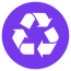 recycle sign icon